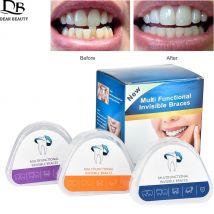 Apparecchiatura dentale a 3 fasi Trainer per denti per adulti Dente Ortodontico Allineamento Brace Correttore trasparente Accessori per dentisti