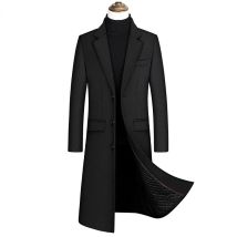 Männer X-Lange Wollmischungen Mäntel Kaschmir Trenchcoats Lange Jacken Neue Winter Männliche Business Casual Wolle Trenchcoats Größe XXL