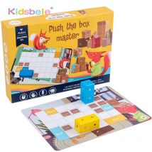 Kinder raum denken Logik Training Brettspiel kleiner Fuchs schieben die Sokoban Box spirituelles Puzzlespiel Kinderspiel zeug