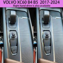 Adatto per adesivi interni B4 B5, pellicola modificata in fibra di carbonio per cambio di marcia di controllo centrale per VOLVO XC60 2017-2024