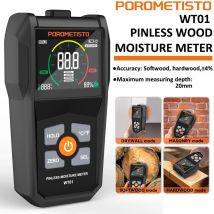 WT01 Handheld Holz Feuchtigkeit Meter Induktive Holz Holz Feuchtigkeit Meter Farbbildschirm Digitale Elektromagnetische Holz Feuchtigkeit Tester