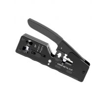 RJ45 Crimp Plier Pass Through Crimper Stripper Cutter for Cat7 Cat6 Cat5e 8P Modular Connector Ethernet All-in-one Wire Tool