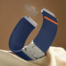 18/20/22mm Fallschirmgurte für Samsung Galaxy Watch 7 6 5 4 Armband Sport Elastische Schlaufe für Garmin Watch/Huawei Watch/Amazfit Watch