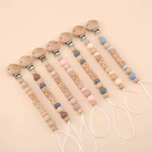 Baby Schnuller Clips Personalisierte Name BPA FREI Morandi Farbe Schnuller Nippel Halter Clip Kette Zahnen Spielzeug Schnuller Zubehör