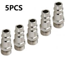 5Pcs Pneumatische Fitting Europäischen Standard EU Euro Typ Schnellkupplung Stecker Koppler Für Luft Kompressor Außengewinde BSP Außengewinde