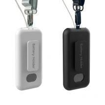 Battery Holder For Apple Vision Pro VR Accessory Battery Carrying Case With Back Clip Strap Lanyard Apple VR Battery Pack