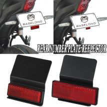 Für Yamaha MT-09 MT09 MT 09 FZ09 FZ-09 FZ 09 2014-2016 2017 Hinten Nummernschild Reflektor Lizenz Halter verlängern Schwanz Reflektor