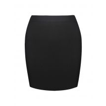 Bonbon farbe sexy Frauen Sommer solide nackt schwarz pink bodycon Mini Verband Rock Designer Mode Bleistift Rock Faldas 43cm