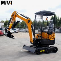 Neuer 2-Tonnen-Minibagger, kleiner Bagger, Garten, Heimgebrauch, Kubota-Motor, Raupenbagger, Bauernhof-Minibagger, 1,8 Tonnen hydraulischer Mikro-Kopark