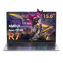 Ordenador portátil ACEMAGIC AMD Ryzen 7 7730U Windows portátil 15,6 pulgadas IPS 16GB DDR4 512GB NVMe SSD teclado numérico