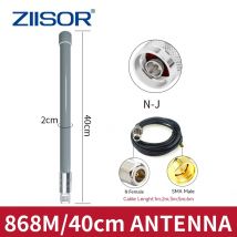 ZIISOR Meshtastic 868MHz Antenna for Meshcore with SMA Cable for 868 MHz LoRa LoRaWAN Gateway Hot Spot Antennas N Male in Stock