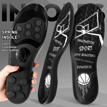 【Xxin】Sottopiede per scarpe in gel di silicone primaverile Solette ammortizzanti per scarpe sportive elastiche per basket taglia 35-46