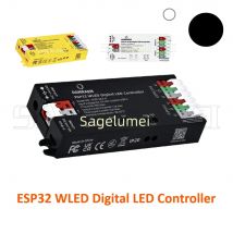 DIY Projects, ESP32 WLED USB-C Addressable LED Controller DOMRAEM ~0.5W Standby for WS2811/14/05 MQTT Alexa Smart Home Control
