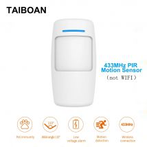 TAIBOAN 433 MHz PIR Motion Sensor Indoor Infrarot Detektor Drahtlose eV1527 Hause RF Sensor Für Smart Leben Sicherheit Alarm System