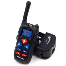 Collar de entrenamiento con descarga eléctrica para perros, entrenador de comportamiento antipuñaladas con Control remoto resistente al agua IP67 para 1 perro o 2 perros