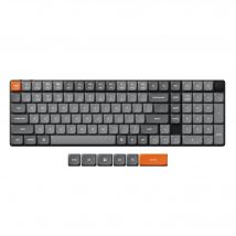 Teclado Mecánico Inalámbrico Ultrafino Keychron K17 Max QMK, Diseño 96%, Interruptor Gateron, Tecla PBT LSA