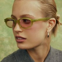New Small Oval Sunglasses Women Men Luxurious Brand Designer Casual Sun Glasses Female Male Small Frame Outdoor Eyewear