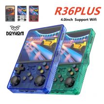 BOYHOM R36 Plus Retro Konsola Przenośna do Gier z Systemem Linux 64-bit, Ekran IPS 4", RK3326, Przenośny Kieszonkowy Odtwarzacz Wideo R36PLUS Gry
