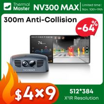 NV300 Max/NV300 Nachtsichtkamera für Auto, 328 Yards, kollisionssichere Thermo-Infrarotkamera