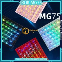 Teclado mecánico IROK MG75 PRO, interruptor magnético MG75 MAX, estructura de junta de liberación rápida 0.001RT, teclado para juegos de baja latencia 8K