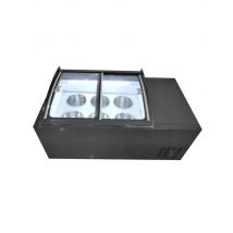 Deep freezer cola ice cream chest freezers commercial sliding glass door gelato display cryogenic cabinet for supermarket