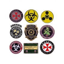 Classic Movie Horror Game Umbrella Enamel Pin Biohazard Countermeasure Service Evil Resident Brooch Lapel Badges Jewelry Gift