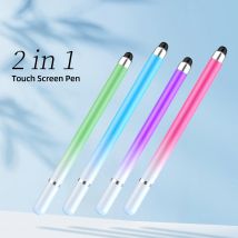 Penna stilo 2 in 1 per Tablet cellulare matita Touch capacitiva per iPhone Samsung matita per