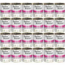 DOLINA NOTECI Premium bogata w indyka - mokra karma dla psa - 24x800 g