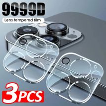 3 sztuki osłony obiektywu aparatu do iPhone'a 16 15 14 13 12 11 Pro Max Szkło ochronne obiektywu do iPhone'a 14 15 16 Pro Max Szkło hartowane