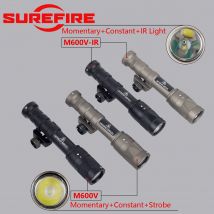 Taktyczne SureFire M300 M600 aktualizacja M300V IR M600V IR podczerwień LED Scout Light latarka myśliwska do montażu na szynie światło na broń
