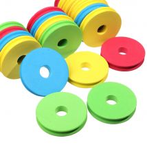 20 pz bobine di schiuma EVA linea di avvolgimento portatile carpa richiamo bordo strumento di pesce bobina attrezzatura da pesca all'aperto accessori 4.5/7cm