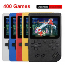 400 in 1 MINI giochi Lettori di giochi portatili Console video retrò portatile Ragazzo Giochi con schermo LCD a colori da 8 bit da 3,0 pollici