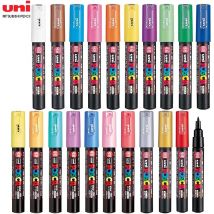 1pcs uni posca colores acryl marker stift PC-1M plumones rotul adores pop poster stift/graffiti werbung schule kunst liefert