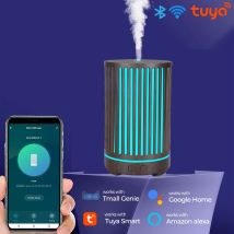 Tuya WiFi Luftbefeuchter Ätherisches Aroma Öl Diffusor Smart Home Ultraschall 200 ml Luftbefeuchter Nebel Maker für Alexa Google