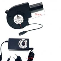 für Delta BFB1012VH 9733 Turbo-Radialgebläse 12 V 1,80 A hohe Geschwindigkeit mit variabler Geschwindigkeitsregler für DIY-Kühlung