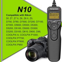 Interruttore remoto timer Cavo remoto multifunzione per Nikon con connessione DC2 Z5 Z7II Z6II D90 D5600 D780 D7500 P950 P1000 P7800