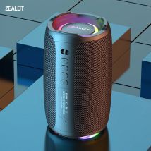 Zealot-S61 Altoparlante Bluetooth portatile Subwoofer wireless a doppio diaframma Scatola audio esterna impermeabile Surround musicale stereo