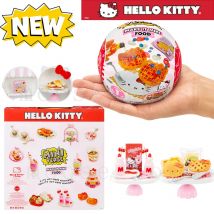 Neue Hello Kitty Original MGA Make It Mini Sanrio Happy Hour Mädchen Spielhaus Essen Sammeln Blind Box Überraschung Spielzeug Geschenk