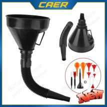 Caer 1/10 stücke Kfz-Trichter Set Auto Motorrad Betankung Trichter multifunktion ale flexible Ölwechsel Werkzeug mit weitem Mund