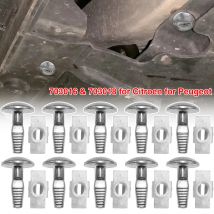 Copertura del motore Sottocodella Pinze Girare Spille Bullone Scudo Guardia Vite di Fissaggio Per Peugeot 206 207 406 407 508 806 807 Citroen C2 C3 C5