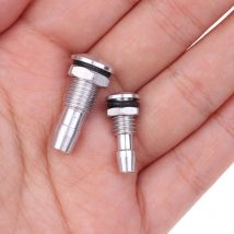 2 szt. Nowe srebrne aluminiowe wyloty wody M6/M8 z gwintem typu O-ring do łodzi RC M6 Hot