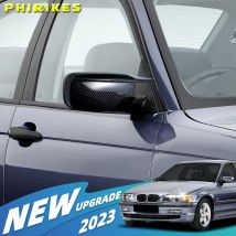 Auto Seitentür Rückspiegel Seitens piegel Abdeck kappe für BMW E46 316i 318i 318d 320d 320i 323i 325i 328i 330d 330i 330xi 330xi 3160-35010 abs
