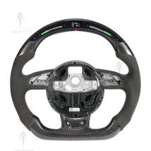 Passend für Audi B8.5 A3 A4 A5 A6 A7 A8 Q3 Q5 Q7 Q8 B8 B9 RS S3 S4 S5 S6 Upgrade LED Carbon Fiber Lenkrad
