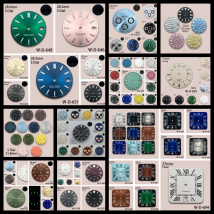 28.5/27/29.5/31/31.8mm S/GS GMT Logo Dial Suitable NH35/NH34/VK63 Movement Green/Blue/No Luminous Watch Modification Accessories