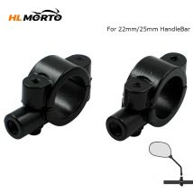 1 paar Motorrad Spiegel Halterung 8MM/10MM Motorrad Geändert Rückspiegel Halterung Adapter Lenker Halterung 22mm/25mm