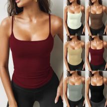 2025, Sommer, neue Mode, Damen-Tanktop, trägerlos, tailliert, abgeschnittene Tops, Damenbekleidung