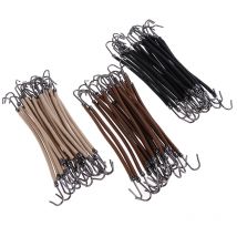 20Pcs Pferdeschwanz Gummi Elastische Haken Haar Bands Für Frauen Gum Haken Haar Zubehör Haar Krawatten Styling Werkzeuge Halter Bungee bands