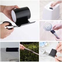 1,5 m superstar kes wasserdichtes Reparatur band 5-30cm breites Klebstoff-Schnellstopp-Leck dichtung und Patch-Lecks-Klebeband für Sanitär reparaturen