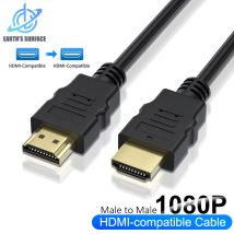 1080P HDMI-kompatibel Kabel Ultra High Speed HDMI-kompatibel 1,4 Stecker auf Stecker Verlängerung Kabel für PC TV Laptops Monitore PS5 Xbox