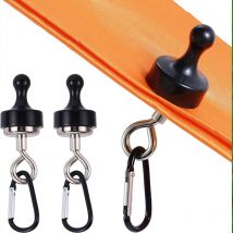 Camping Magnetische Haken Outdoor Zelt Starke Magnet Clip Aufhänger Mehrzweck Camping Licht Haken D Bergsteigen Schnalle